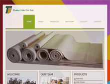 Tablet Screenshot of feltsindia.com